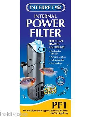 Interpet Mini Filter Internal Aquarium Fish Tank Filtration PF1 PF2 PF3 PF4 - Aquarium Filter - Koidivision - 3