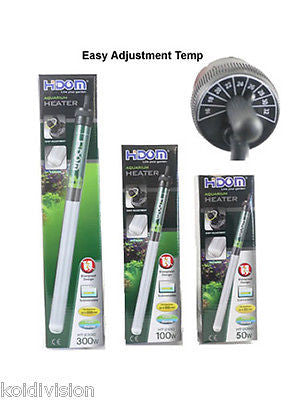 Hidom Submersible Tropical Aquarium Heater & Thermostat 50/100/200/300w - Aquarium Heaters - Koidivision - 5