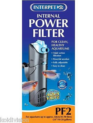 Interpet Mini Filter Internal Aquarium Fish Tank Filtration PF1 PF2 PF3 PF4 - Aquarium Filter - Koidivision - 4