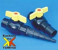 Kockney Koi 1.5" Ball Valve - Connectors and Valves - Koidivision