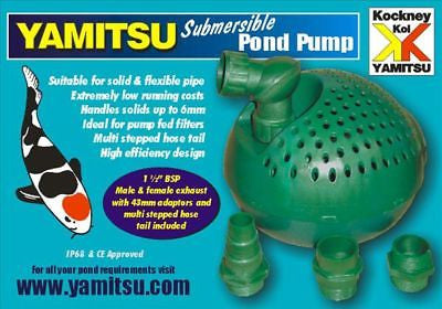 Yamitsu Spp 12000 Submersible Dirty Water Pond Pump - Pond Pumps - Koidivision - 3