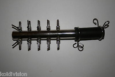 Yamitsu 8 Way Chrome Pond Air Pump Valve manifold - Pond Pumps - Koidivision - 1