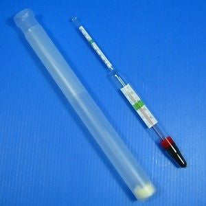 Aquarium Glass Hydrometer / Thermometer - Meters & Controllers - Koidivision - 1