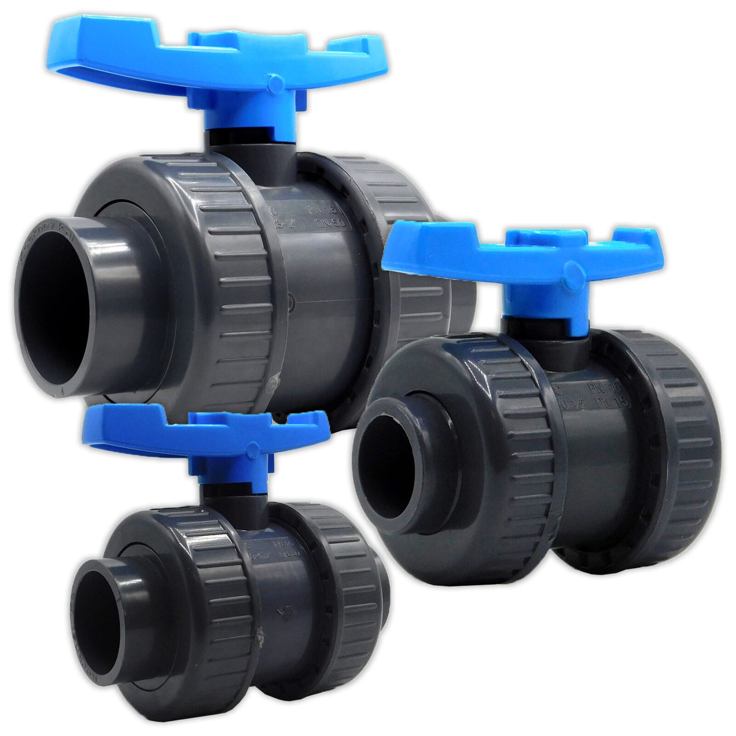 Kockney Koi Double Union Solvent Weld Ball Valve