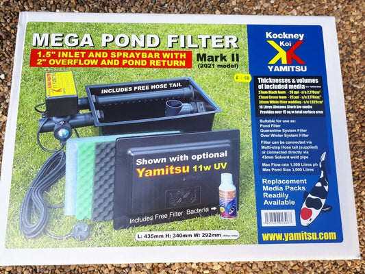 Kockney Koi Yamitsu Mega Pond Filter MK2