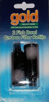Interpet Aquarium Filter Carbon Cartridge Refills Pack of 2 - Aquarium Filter Accessories - Koidivision