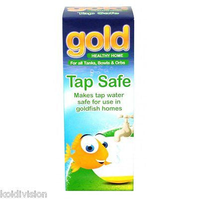 Interpet Gold Goldfish Tapsafe Dechlorinator 100ml - Water Tests & Treatment - Koidivision