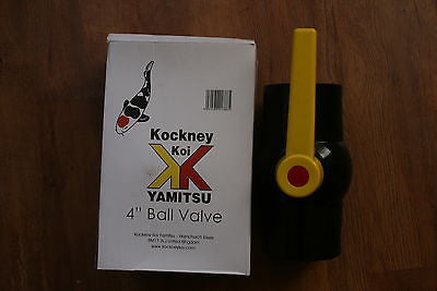 Kockney Koi 4" 110mm  Ball Valve - Connectors and Valves - Koidivision - 1