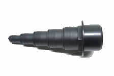 1.5" Black Hosetail  Glue Fit  Solvent Weld - Connectors and Valves - Koidivision