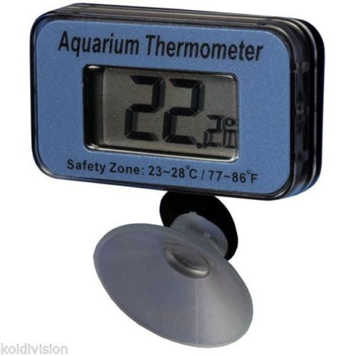 LCD Water Submersible Aquarium Thermometer - Aquarium Accessories - Koidivision - 1