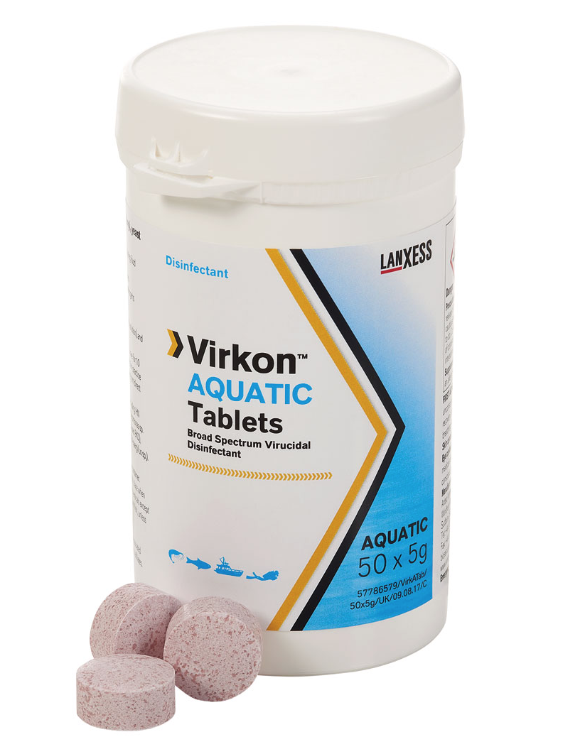 Antec Virkon Aquatic Disinfectant Tablets 50 x 5gm